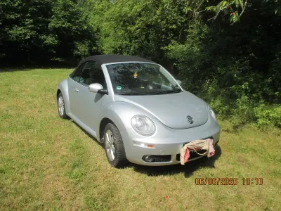 Gebraucht VW New Beetle Cabriolet United 150 PS (110 kW) 2008 Silber Cabrio