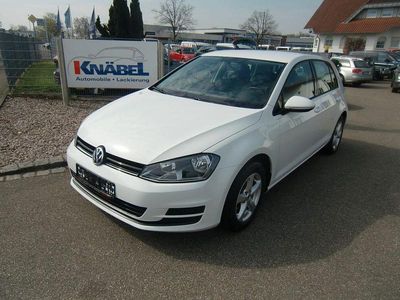 Gebraucht VW Golf VII Trendline 86 PS (63 kW) 2013 Weiß Limousine