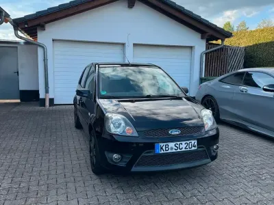 Gebraucht Ford Fiesta ST-Line 80 PS (58 kW) 2008 Schwarz Kleinwagen