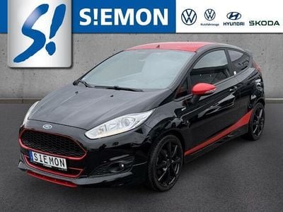Usata Ford Fiesta ST-Line 125 CV (91 kW) 2016 Nero Utilitaria