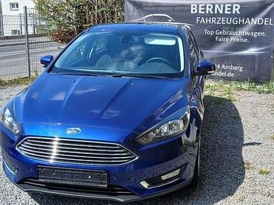Second-hand Ford Focus 125 CP (91 kW) 2018 Albastru Berlinǎ