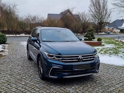 Blau Gebraucht 2022 VW Tiguan R-line SUV | 33.850 € (Fairer Preis)