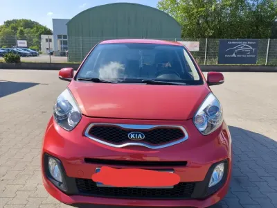 Gebraucht Kia Picanto 84 PS (61 kW) 2015 Rot Kleinwagen