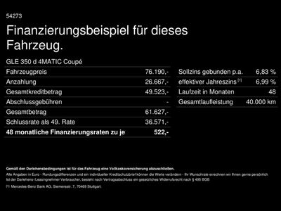 gebraucht Mercedes GLE350 d Coupé 4M AMG Multibeam Pano Distronic