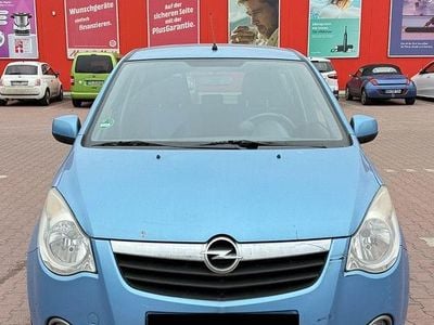 Blau Gebraucht 2009 Opel Agila Edition Kleinwagen | 2.499 € (Guter Preis)