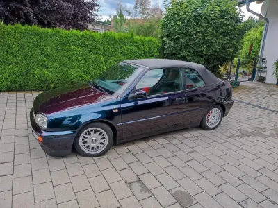 Gebraucht VW Golf Cabriolet 90 PS (66 kW) 1997 Blau Cabrio