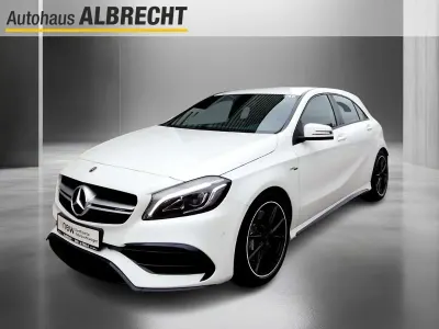 Używany Mercedes A45 AMG AMG 381 KM (280 kW) 2018 Biały Sedan/Limuzyna