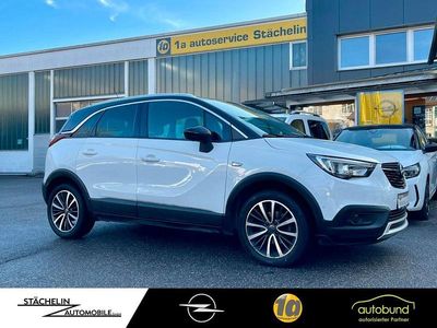 Gebraucht Opel Crossland X Design Edition 110 PS (80 kW) 2018 Weiß SUV