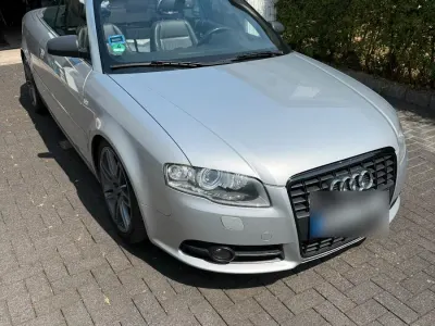 Gebraucht Audi A4 Cabriolet S-Line 200 PS (147 kW) 2009 Silber Cabrio