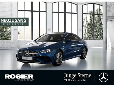 Blau / spektralblau Gebraucht 2025 Mercedes CLA250e Advanced Plus Limousine | 43.790 € (Etwas zu teuer)