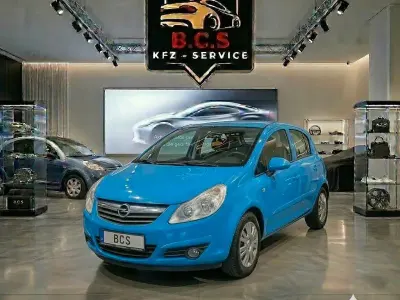 Gebraucht Opel Corsa 80 PS (58 kW) 2007 Blau Kleinwagen