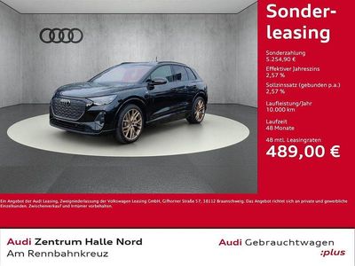 Schwarz Gebraucht 2025 Audi Q4 e-tron S-Line SUV | 54.980 € (Teuer)