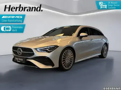 Gebraucht Mercedes CLA200 Shooting Brake AMG line 163 PS (119 kW) 2025 Silber Kombi