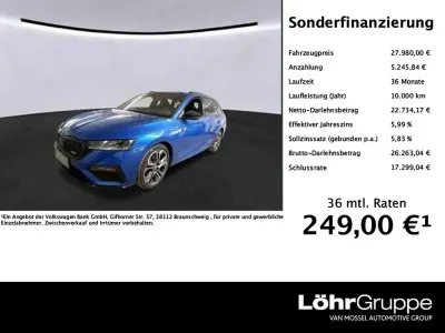 Gebraucht Skoda Octavia RS 200 PS (147 kW) 2023 Blau Kombi