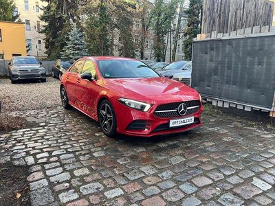 Gebraucht Mercedes A200 AMG line 163 PS (119 kW) 2019 Jupiterrot uni Limousine