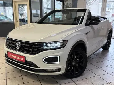 Brugt VW T-Roc Cabriolet R-line 150 HK (110 kW) 2020 Hvid Cabriolet