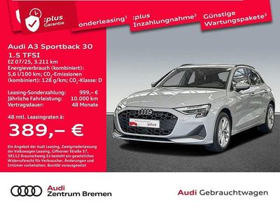 Gebraucht Audi A3 Ambiente 116 PS (85 kW) 2025 Pfeilgrau perleffekt Limousine