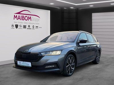 Grau Gebraucht 2022 Skoda Octavia SportLine Limousine | 26.990 € (Etwas zu teuer)