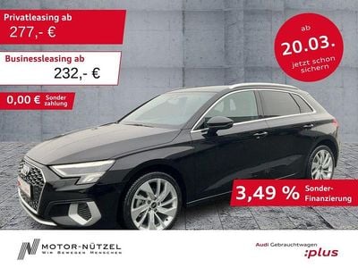 Gebraucht Audi A3 Advanced 150 PS (110 kW) 2024 Mythosschwarz metallic Limousine