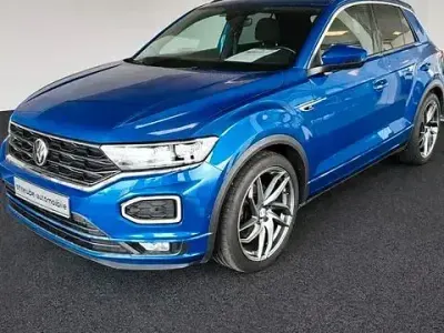 Brugt VW T-Roc Sportline 190 HK (139 kW) 2021 Blå SUV