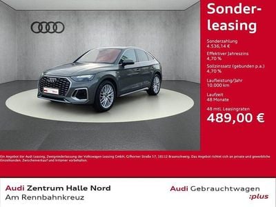 Grau Gebraucht 2024 Audi Q5 Sportback S-Line SUV | 56.980 € (Teuer)