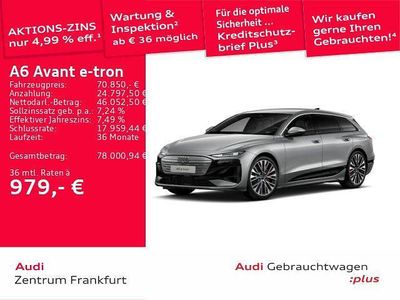 Gebraucht Audi A6 e-tron Performance 269 kW (367 PS) 2025 Grau Kombi