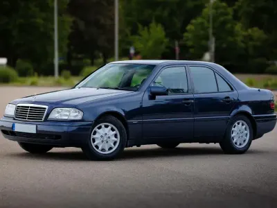 Gebraucht Mercedes C280 193 PS (141 kW) 1995 Blau Limousine