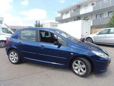 Gebraucht Peugeot 307 Tendance 109 PS (80 kW) 2006 Blau Limousine