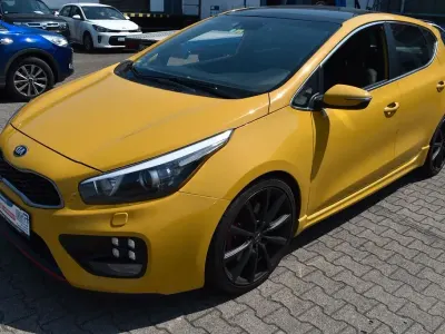 Gebraucht Kia Ceed GT-Track 204 PS (150 kW) 2016 Gelb Kleinwagen