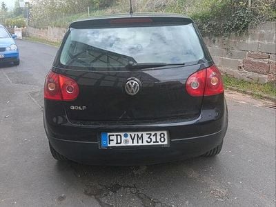 Usata VW Golf V 75 CV (55 kW) 2007 Nero