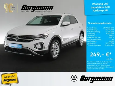 Gebraucht VW T-Roc Style 150 PS (110 kW) 2023 Pure white SUV