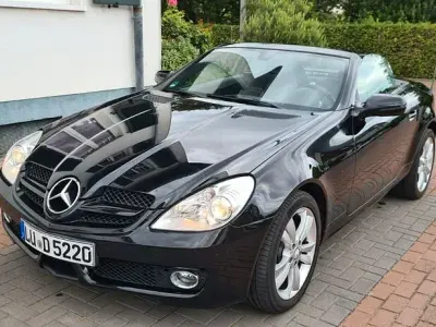 Brugt Mercedes SLK200 184 HK (135 kW) 2009 Sort Cabriolet
