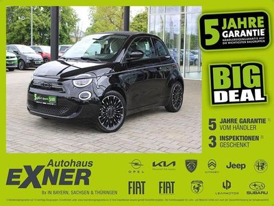 Onyx schwarz Gebraucht 2023 Fiat 500e La Prima Cabrio | 20.900 € (Guter Preis)