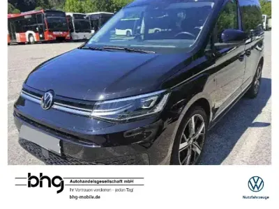 Gebraucht VW Caddy Style 122 PS (89 kW) 2021 Schwarz Van / Kleinbus