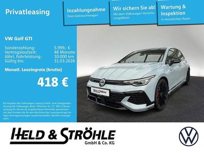 Gebraucht VW Golf VIII GTI Clubsport 300 PS (220 kW) 2025 Crystal ice blue metallic / da Limousine