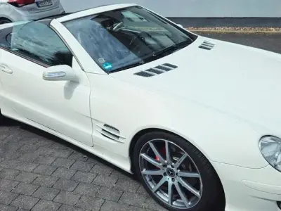Gebraucht Mercedes SL350 272 PS (200 kW) 2007 Weiß Cabrio