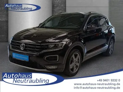 Gebraucht VW T-Roc Sportline 150 PS (110 kW) 2018 (schwarz) deep black perleffekt SUV