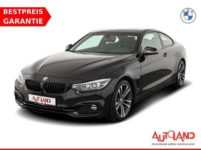 Gebraucht BMW 420 Sport Line 184 PS (135 kW) 2019 Schwarz Coupé