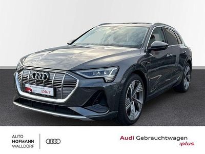 Usata Audi e-tron S-Line 230 kW (313 CV) 2022 Grigio SUV