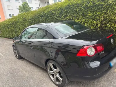 Używany VW Eos 140 KM (102 kW) 2008 Czarny Kabriolet