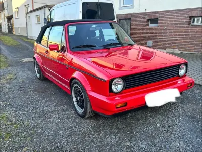 Gebraucht VW Golf Cabriolet Sportline 98 PS (72 kW) 1992 Rot Cabrio
