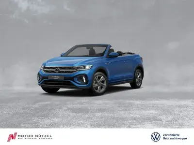Brugt VW T-Roc Cabriolet R-line 150 HK (110 kW) 2025 Blå Cabriolet