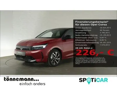 Używany Opel Corsa 110 KM (80 kW) 2024 Czerwony Hatchback