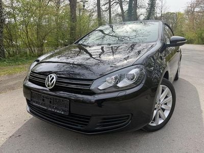 Gebraucht VW Golf Cabriolet 122 PS (89 kW) 2012 Schwarz Cabrio