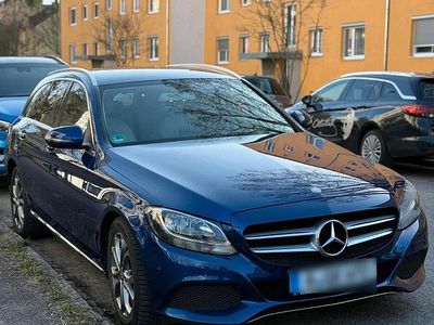 Gebraucht Mercedes C200 136 PS (100 kW) 2015 Blau Kombi