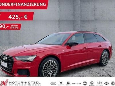 Usado Audi A6 S-Line 367 CV (269 kW) 2020 Rojo Familiar