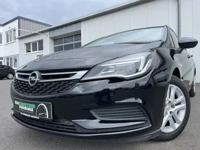 Gebraucht Opel Astra Edition 110 PS (80 kW) 2019 Schwarz Kombi