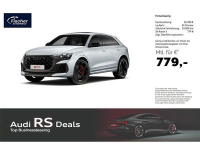 Neu Audi RS Q8 Performance 640 PS (470 kW) 2026 Silber SUV