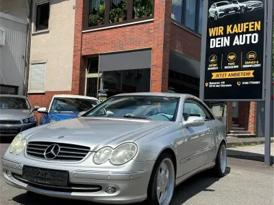 Gebraucht Mercedes CLK200 163 PS (119 kW) 2002 Silber Coupé