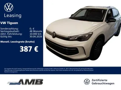 Gebraucht VW Tiguan 131 PS (96 kW) 2025 Weiß SUV